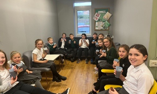 First 'Hot Chocolate Friday' Celebration at Willow Farm!