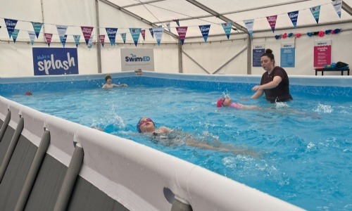 Pop-Up Pool a Splashing Success
